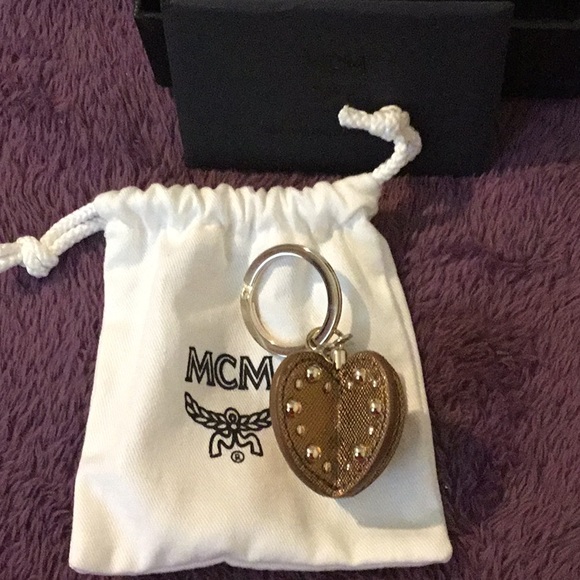 NWT Authentic MCM Key Ring / Bag Charm - Picture 4 of 16